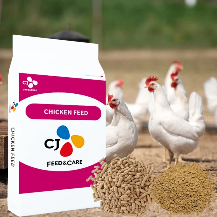 Aliments pour poulets de chair